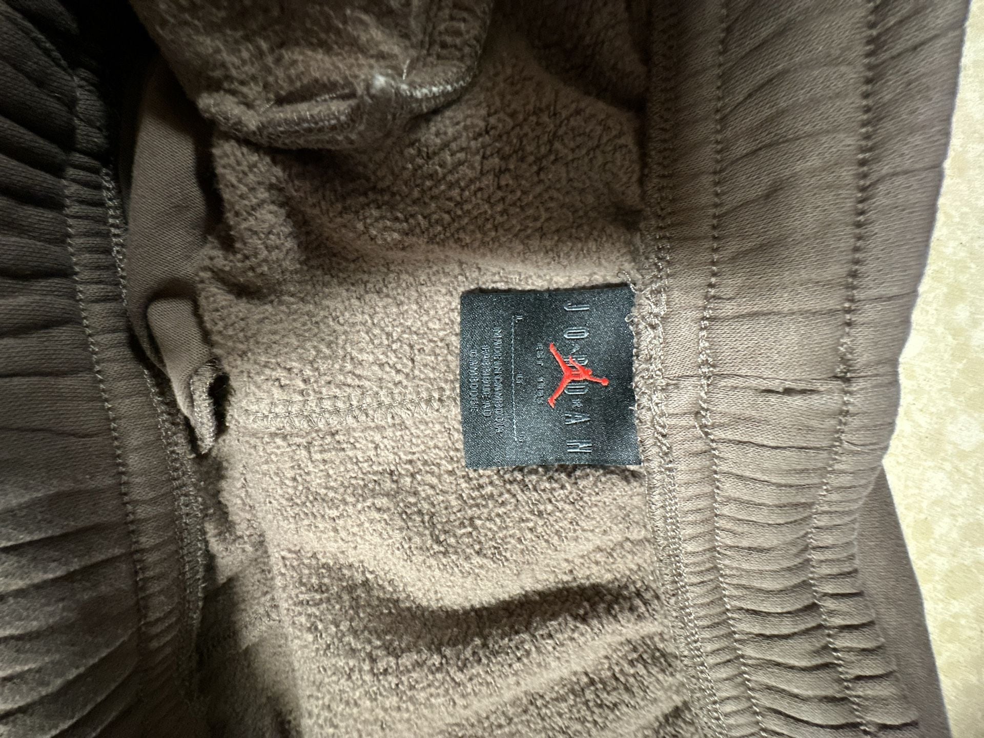 Jordan Artist Series by Umar Rashid Flight Fleece Sweatpants - Palomino/Sail 4