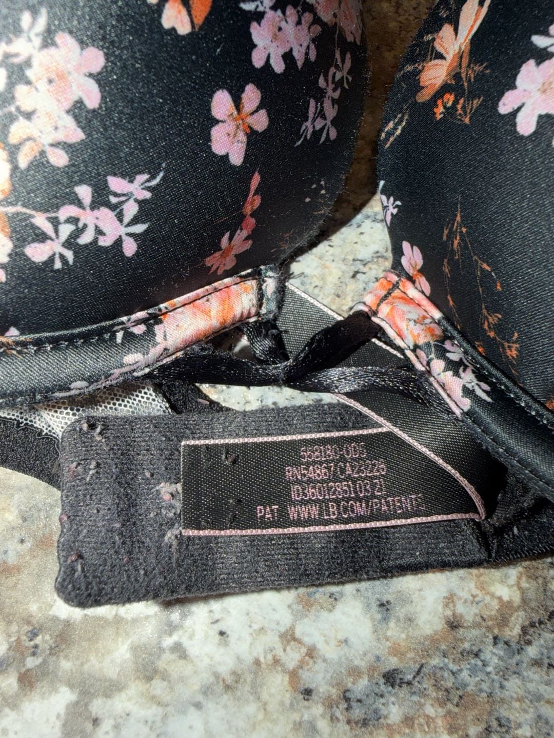 Victoria's Secret Bombshell Plunge Shine Strap Floral Bra 3