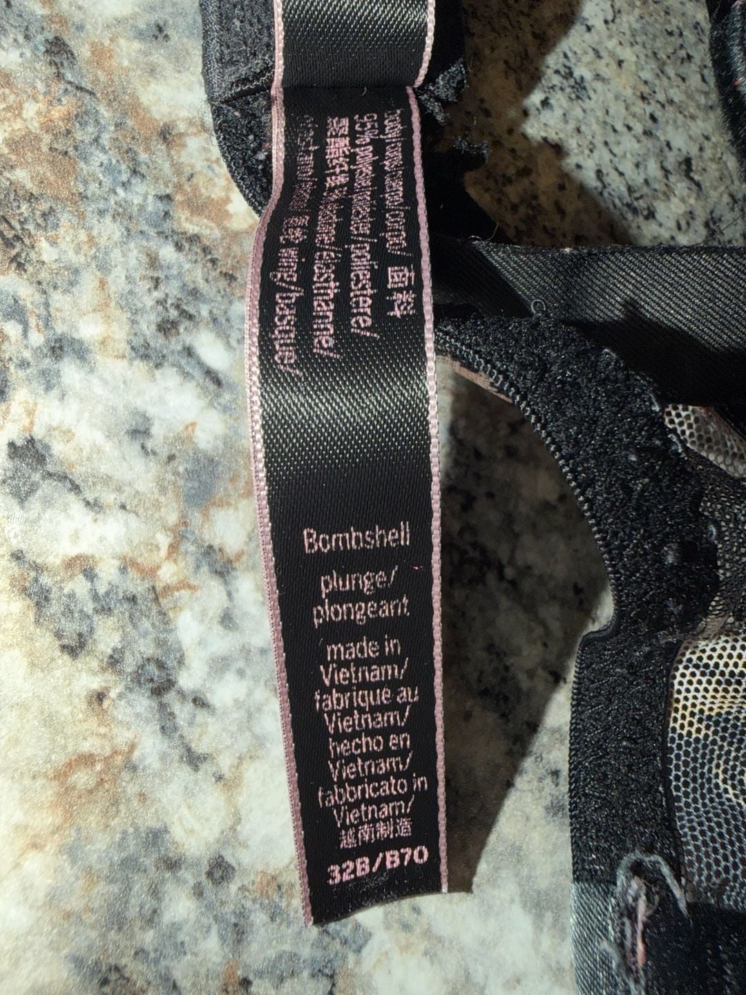 Victoria's Secret Bombshell Plunge Shine Strap Floral Bra 4