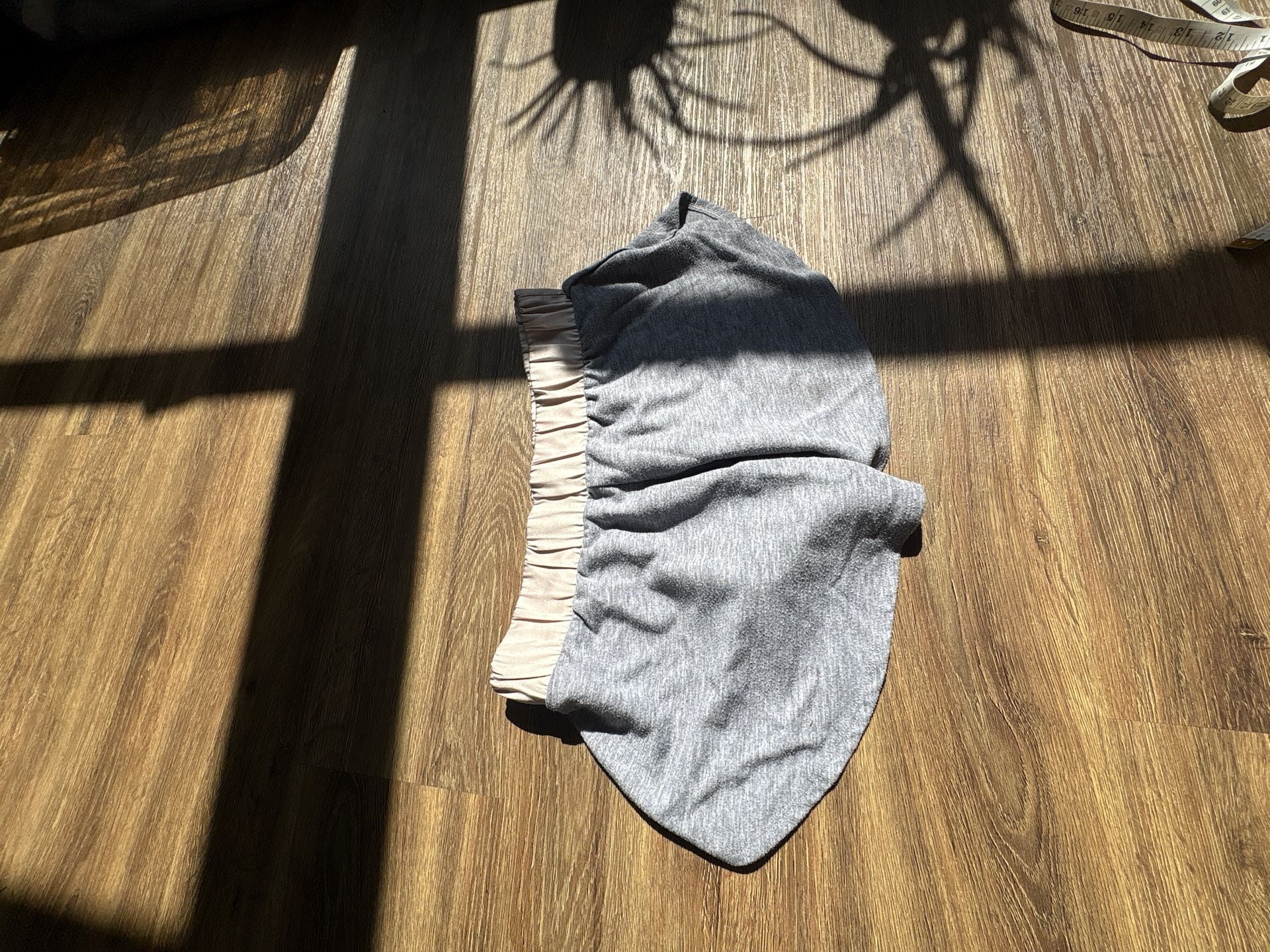 Victoria's Secret Grey Jersey Lounge Sleep Shorts with Satin Waistband 3