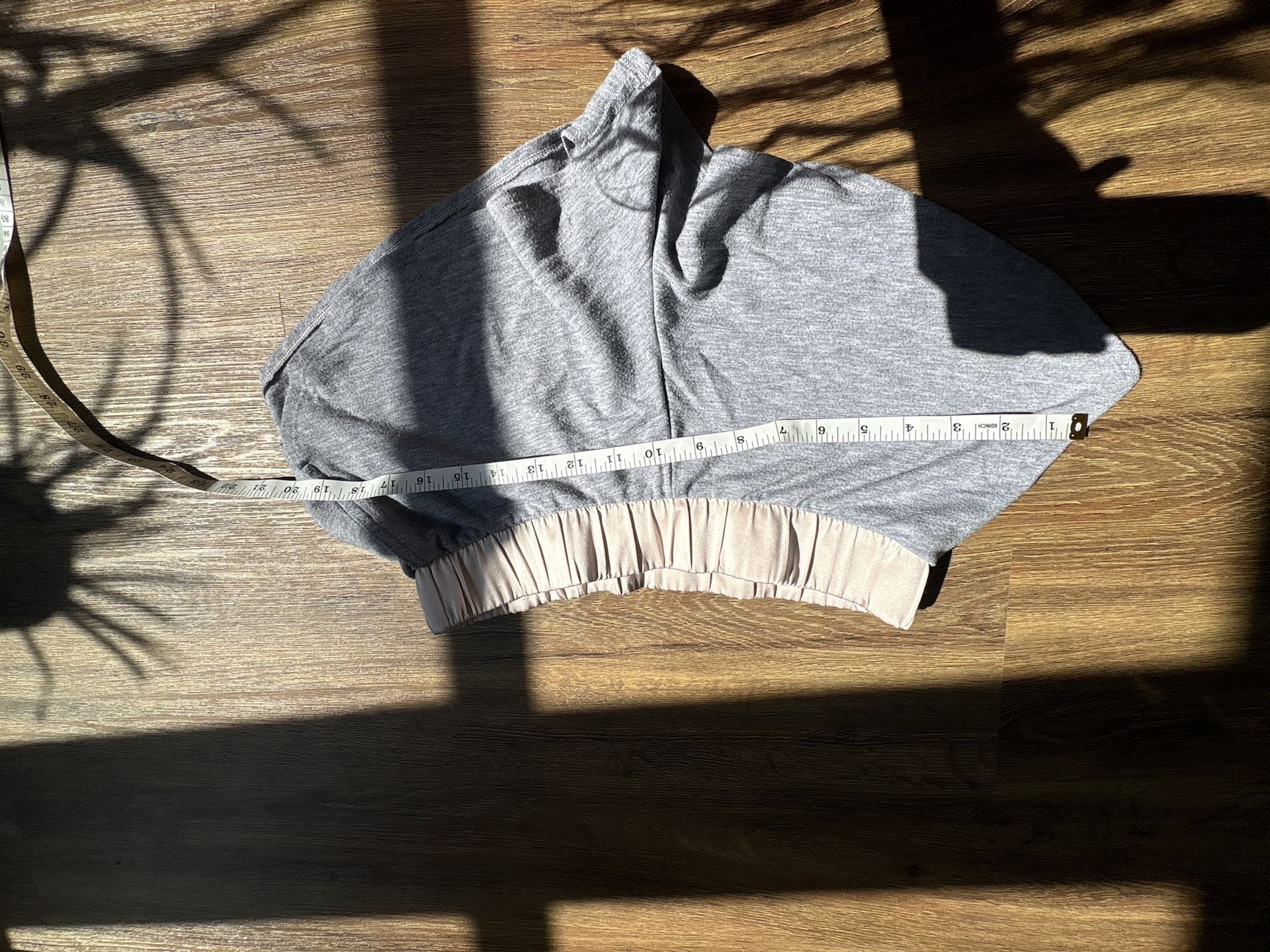 Victoria's Secret Grey Jersey Lounge Sleep Shorts with Satin Waistband 4