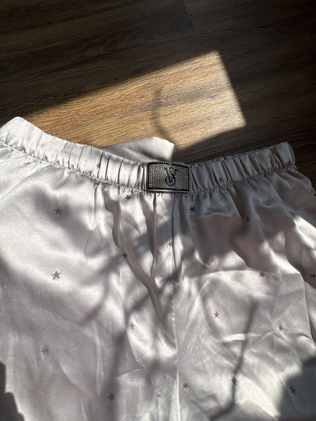 Victoria's Secret Satin Pajama Set with Star Print 5