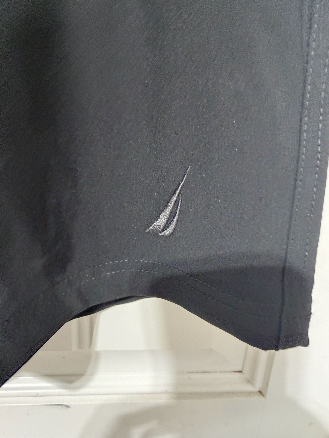 Nautica Swim Men's Active Stretch Quick Dry Pull-On Shorts, Black 7