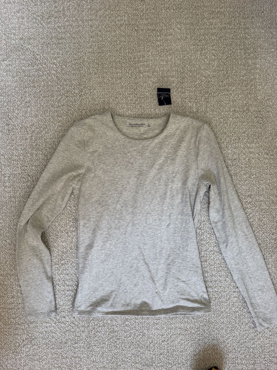 Abercrombie & Fitch Soft A&F Collection Long Sleeve Crewneck T-Shirt 2