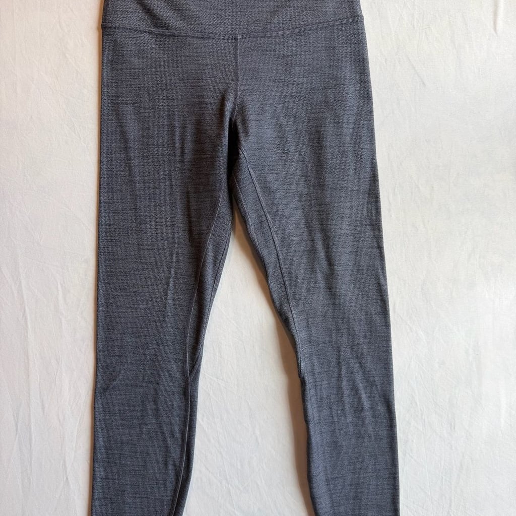 Lululemon Align High-Rise Pant 24″ in Mini Heathered Herringbone