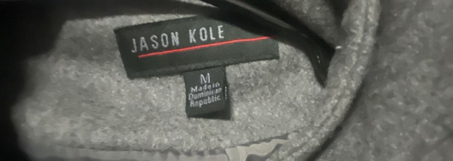 Jason Kole Women's Grey Double-Breasted Wool Blend Peacoat with Hood 3