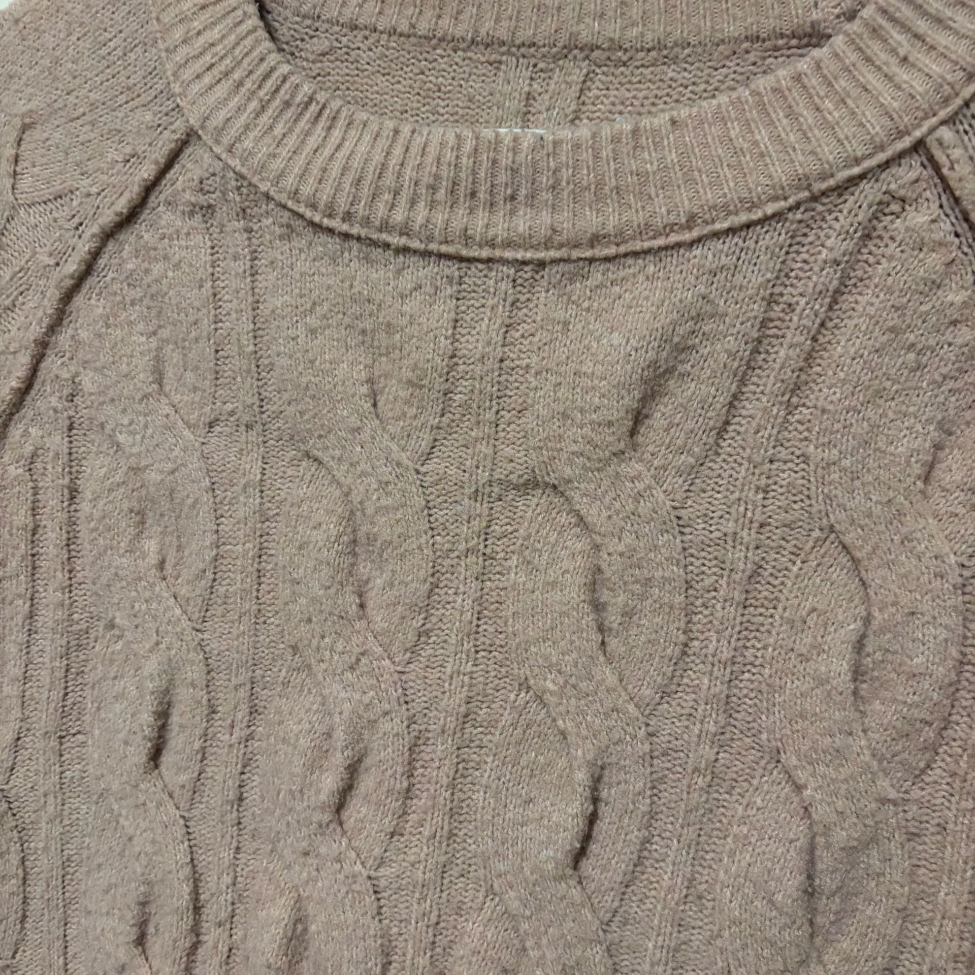 Aerie Cable Knit CrewNeck Sweater 5