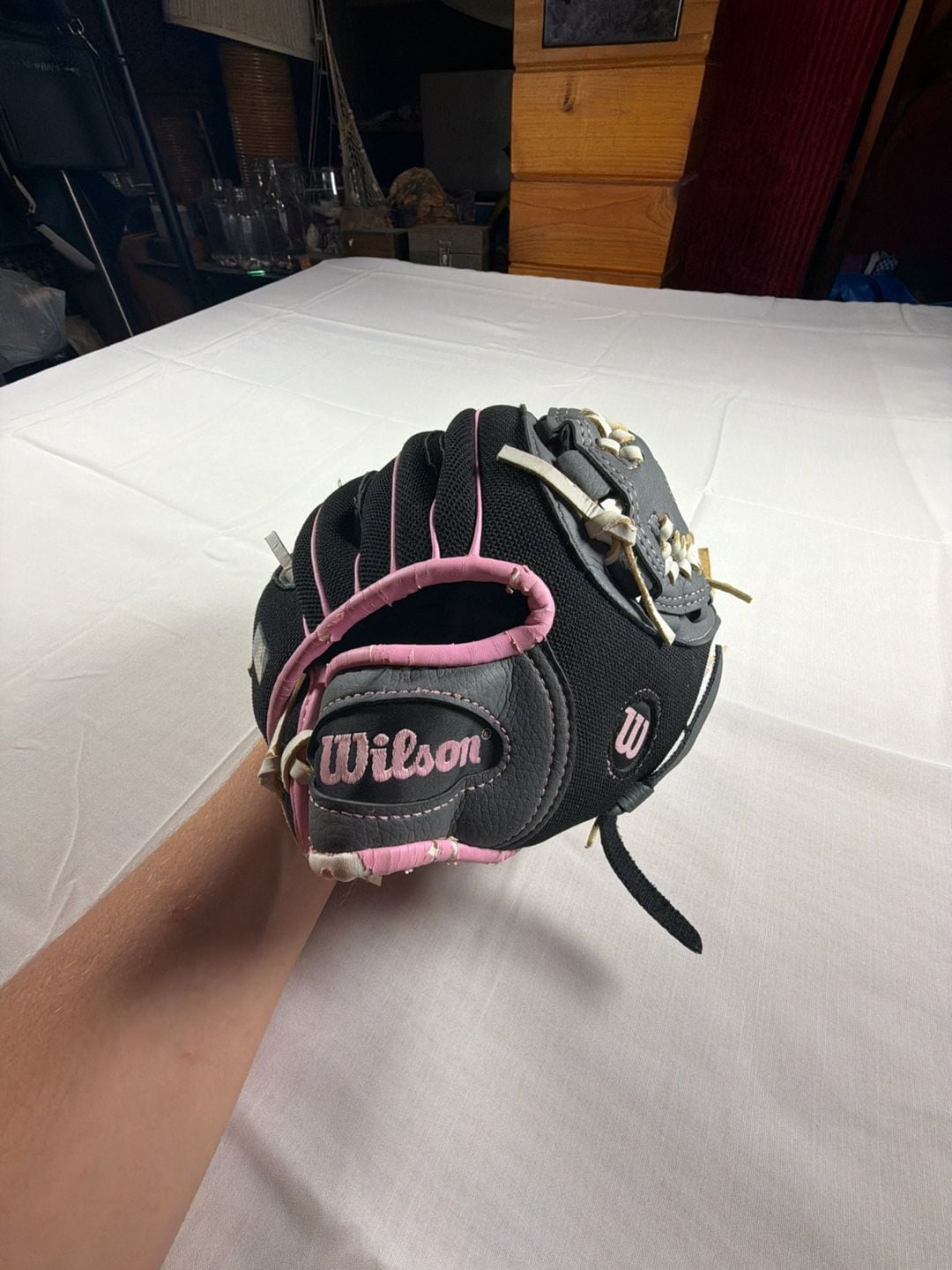 Wilson 10.5 inch WTA01RB15B510BP Youth Baseball T-Ball Glove 2