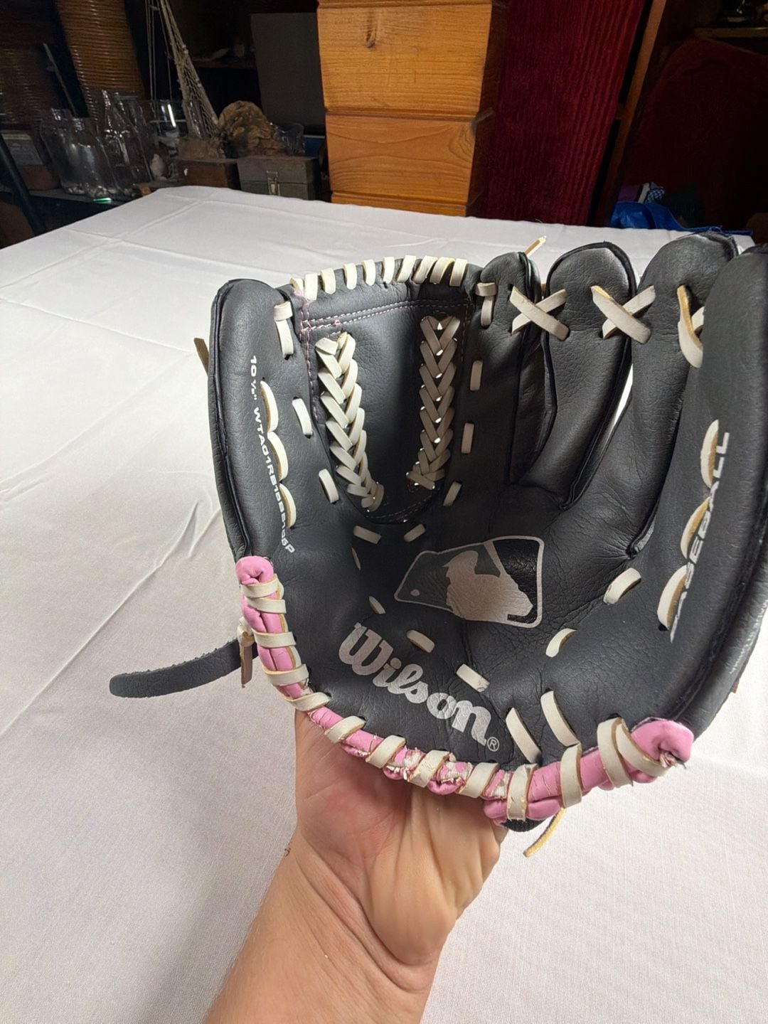 Wilson 10.5 inch WTA01RB15B510BP Youth Baseball T-Ball Glove 5