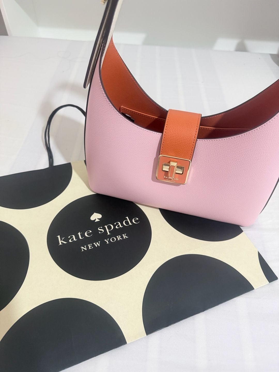 Kate Spade Phoebe Colorblock Large Shoulder Bag in Pink Horizon 2