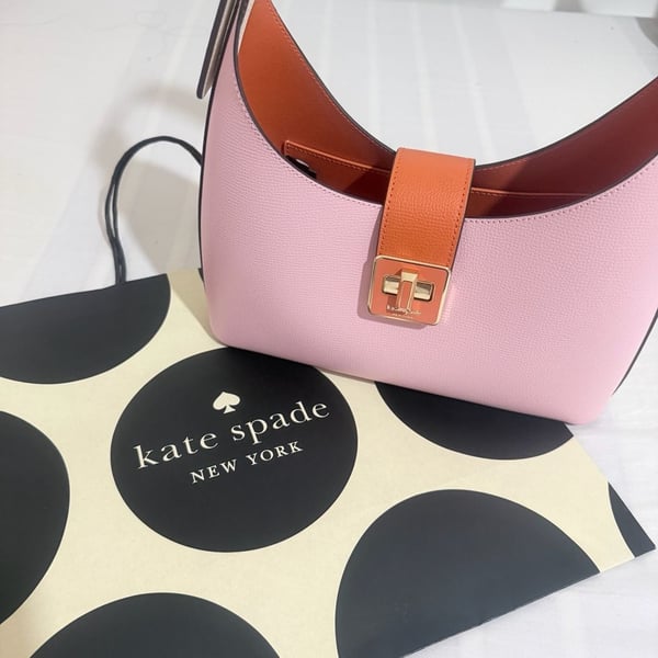 Kate Spade Phoebe Colorblock Large Shoulder Bag in Pink Horizon