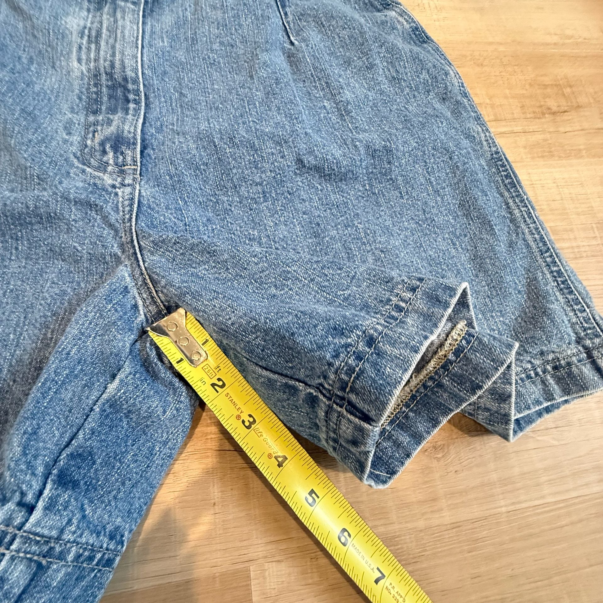 Vintage St John Bay High-Waisted Mom Denim Shorts Size 12 4