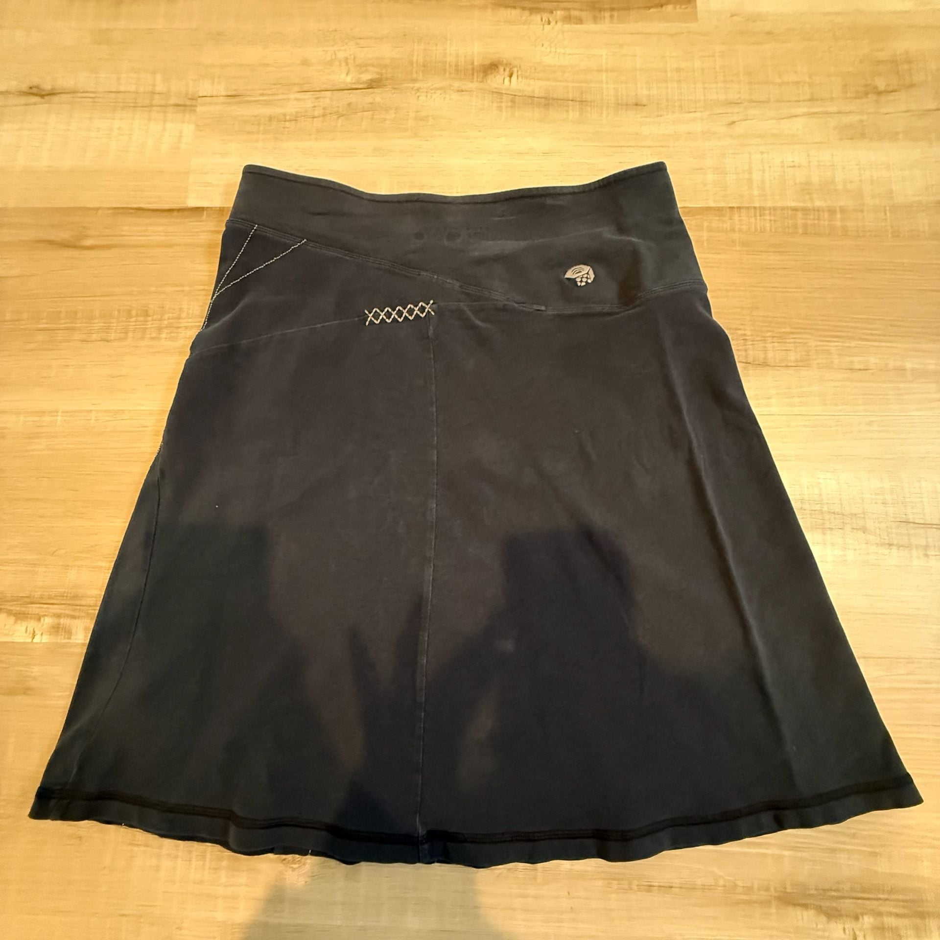 Mountain Hardwear Women's Black Athletic Stretch Pull-On Skirt 7