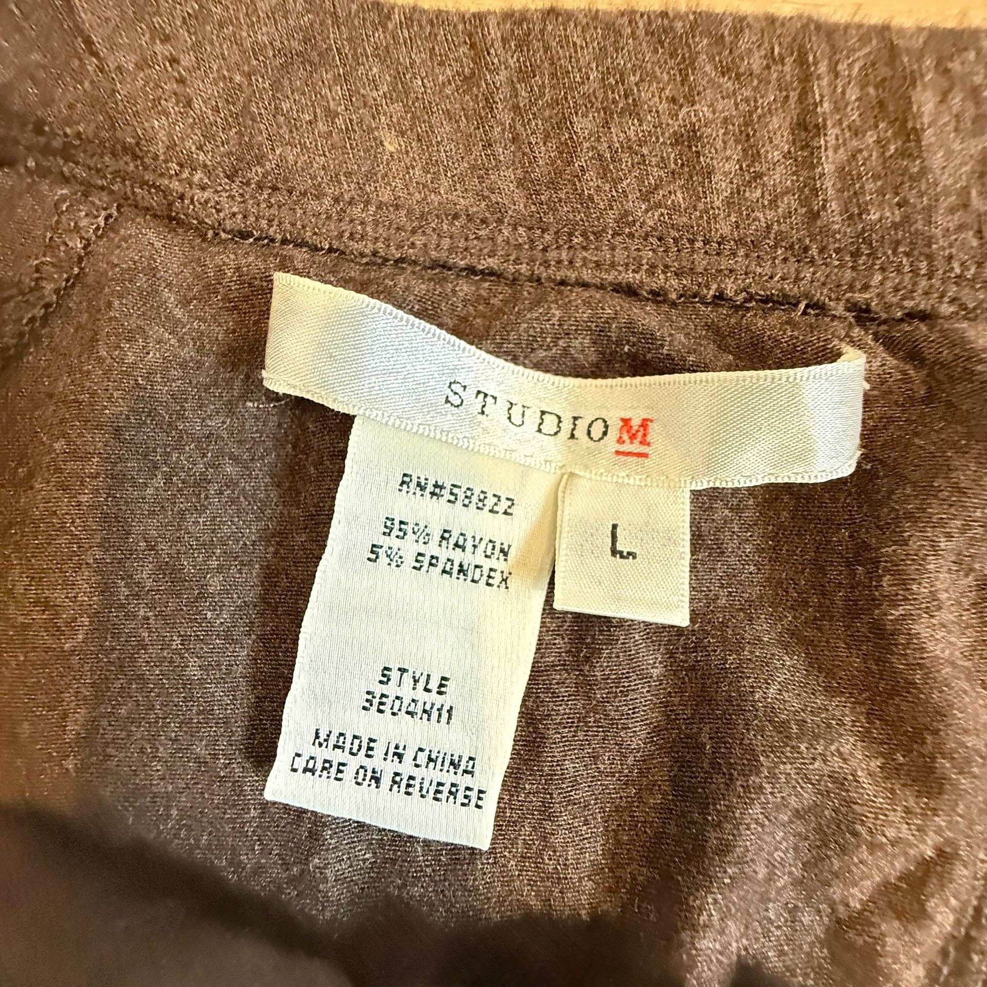 Studio M Women's Brown Asymmetrical Paneled Maxi Skirt Size Large 3