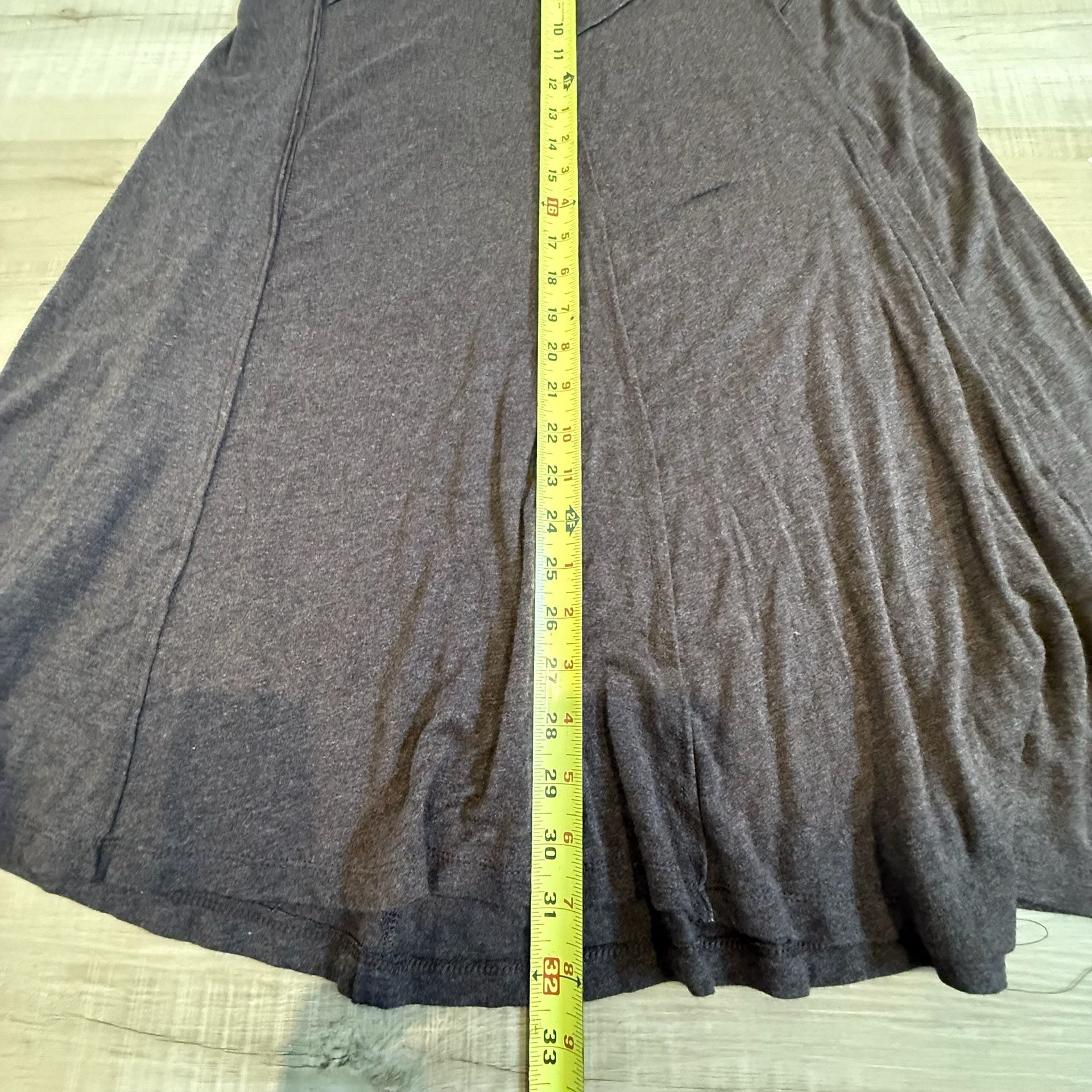 Studio M Women's Brown Asymmetrical Paneled Maxi Skirt Size Large 4