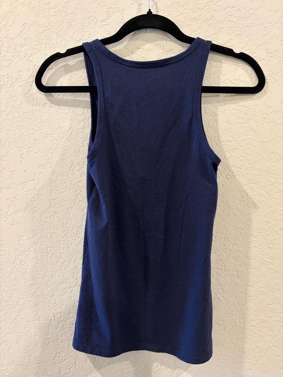 Tommy Hilfiger Women's Navy Blue Henley Tank Top 6
