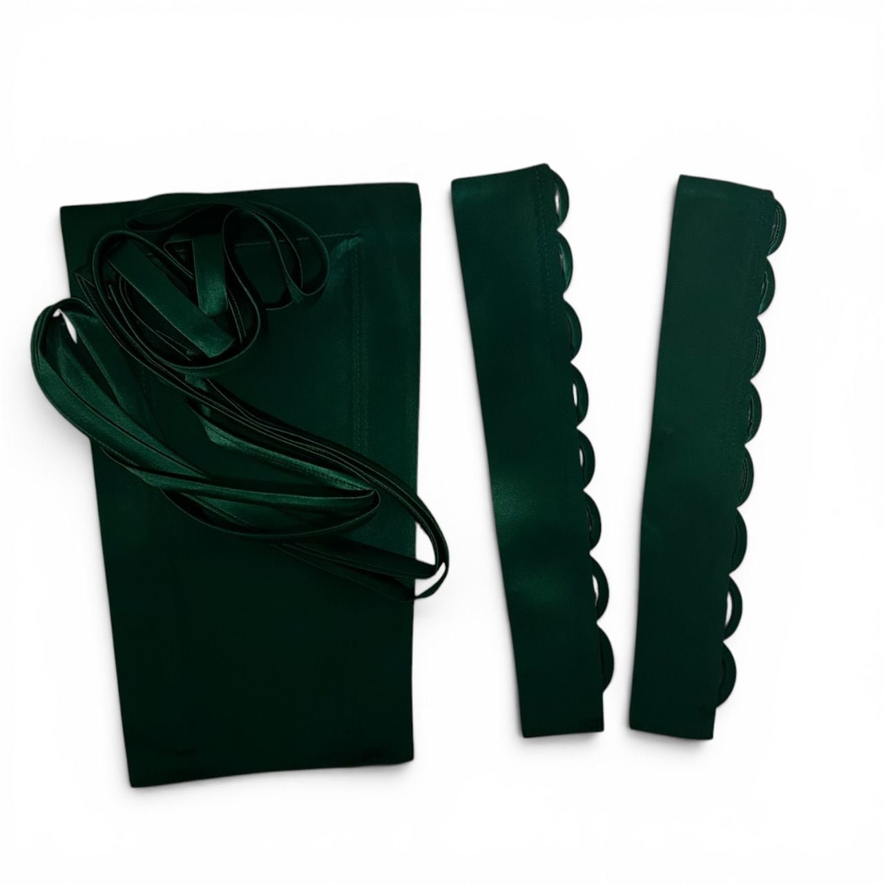 Small Bobbins Ivy League Bra Base Bundle in Forest Green 1