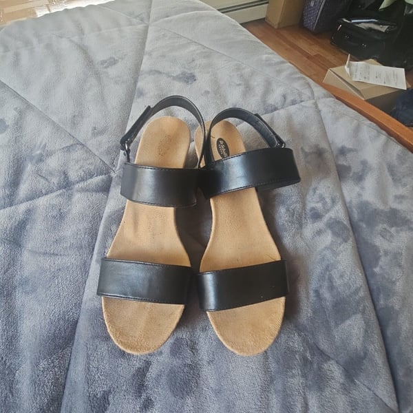 Dr. Scholl's Brazin Slingback Wedge Sandals