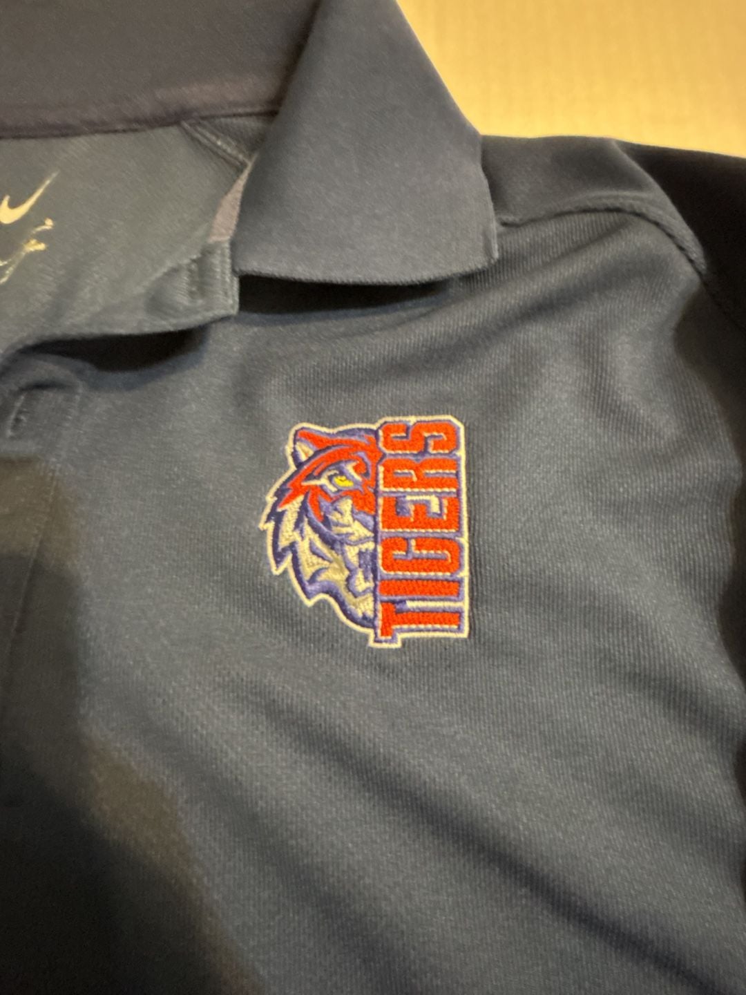 Nike Auburn Tigers Men's Victory Performance Polo Shirt - Navy 3