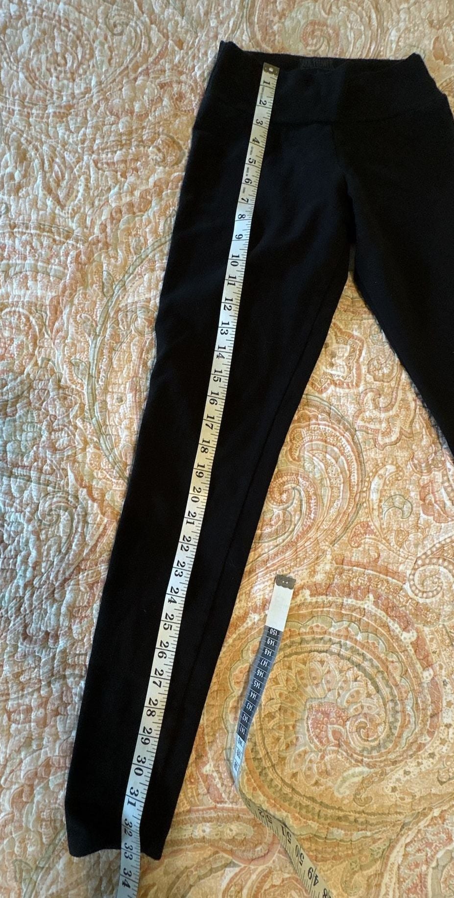 EUC 2 pairs JoyLab Floral Ankle & Soul Flower phases of the moon Leggings, small 12