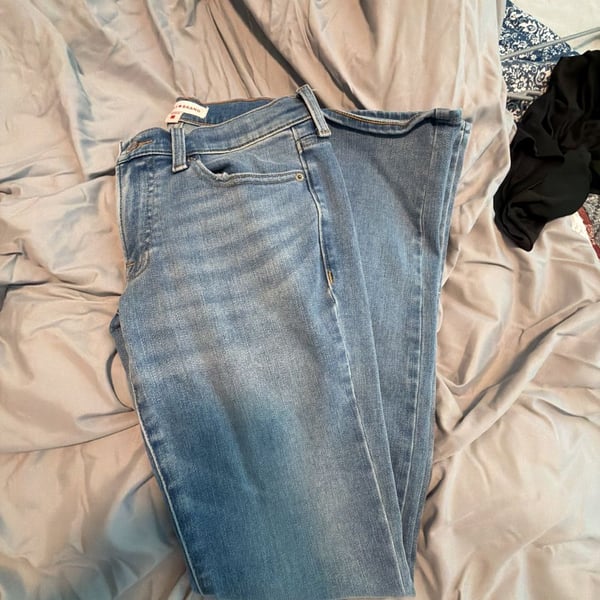 Lucky Brand Women's Mid-Rise Straight Leg Blue Jeans Size 2/26