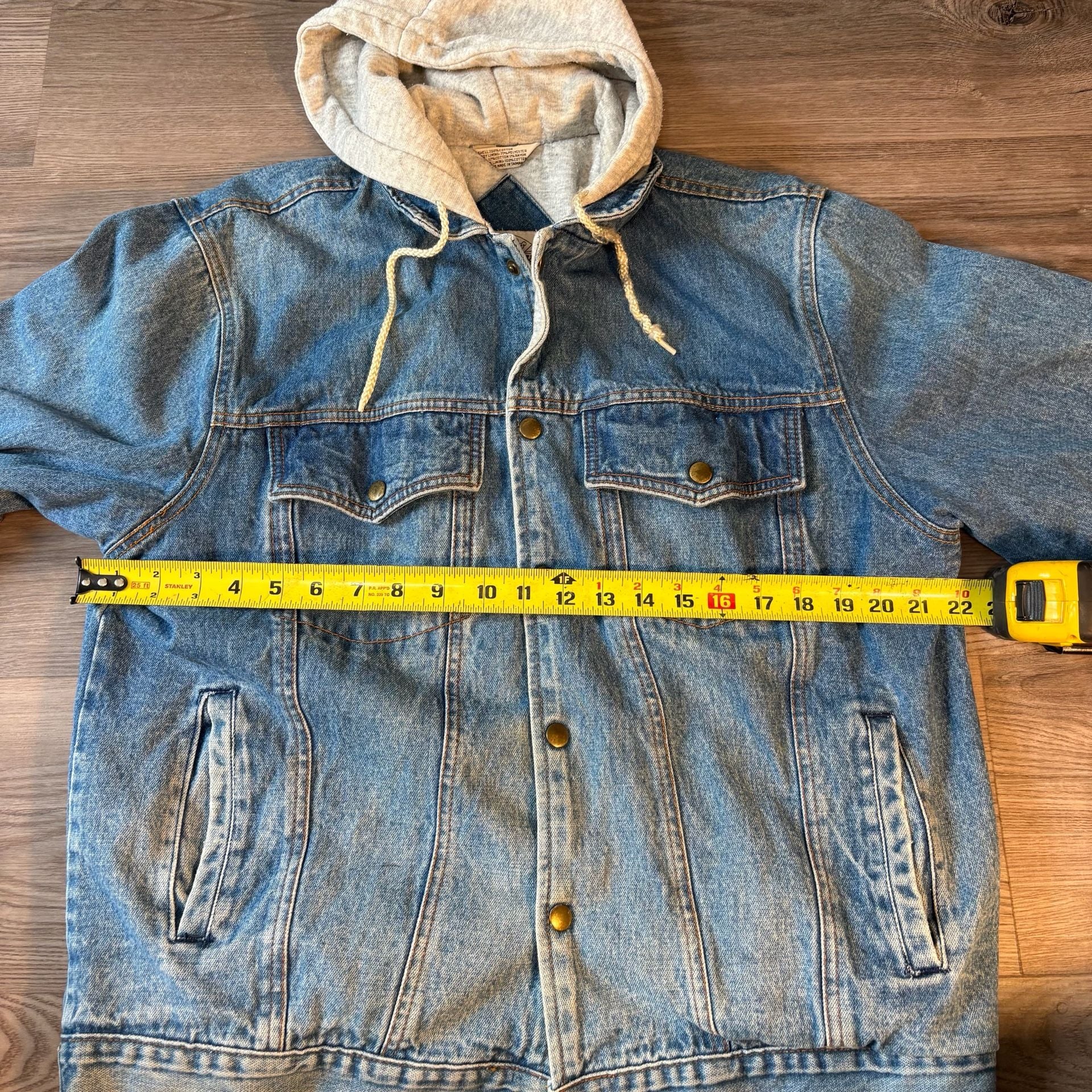 Vintage dry goods denim jacket size L 4