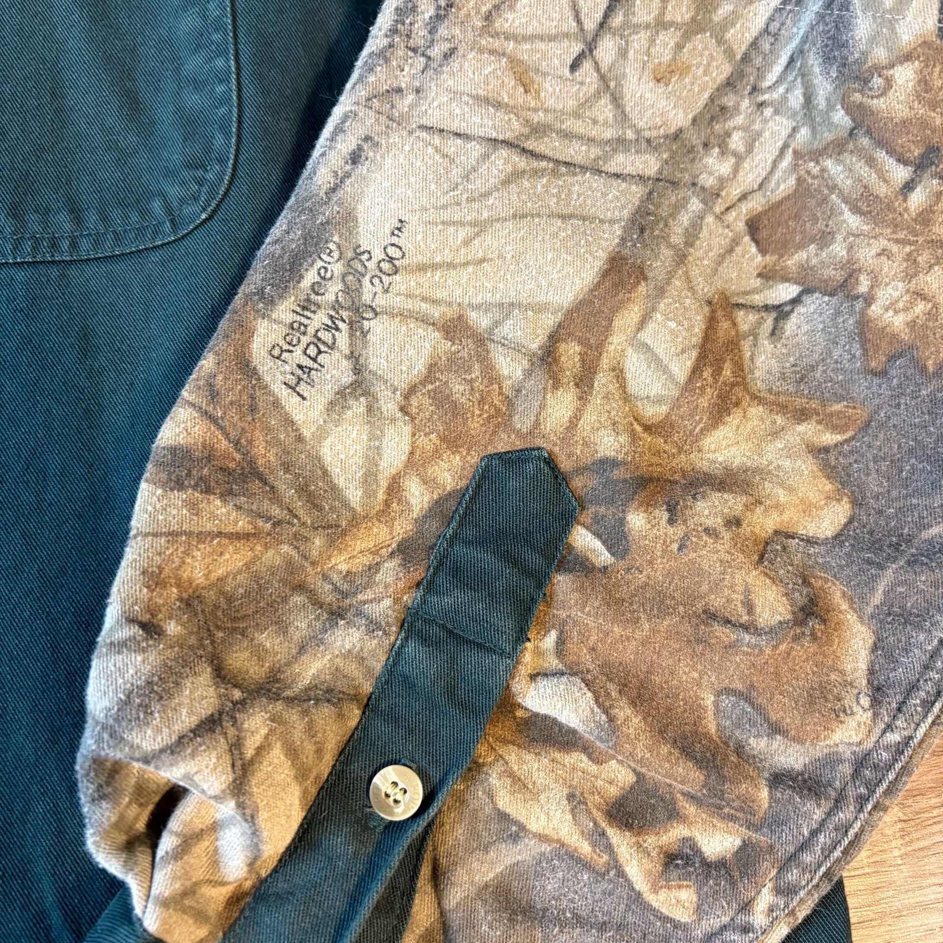Roper Range Gear Rocky Mountain Elk Foundation Camo Long Sleeve Shirt Size L 4