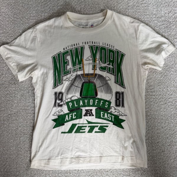 Abercrombie & Fitch New York Jets NFL Graphic Relaxed Fit T-Shirt