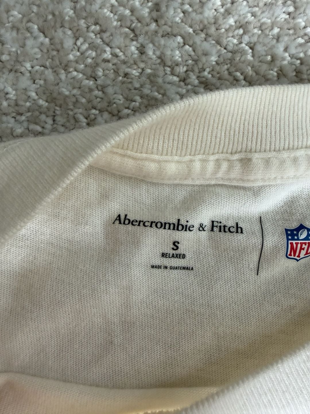 Abercrombie & Fitch New York Jets NFL Graphic Relaxed Fit T-Shirt 3