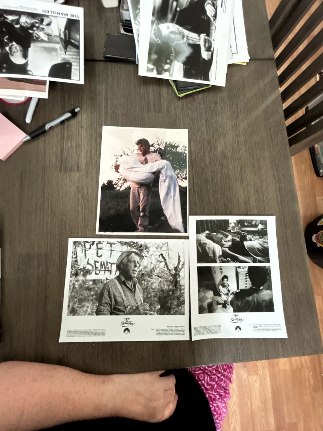 Lot of 3 Original 1989 Pet Sematary Vintage Movie Publicity Press Stills 1