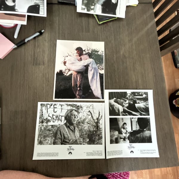 Lot of 3 Original 1989 Pet Sematary Vintage Movie Publicity Press Stills