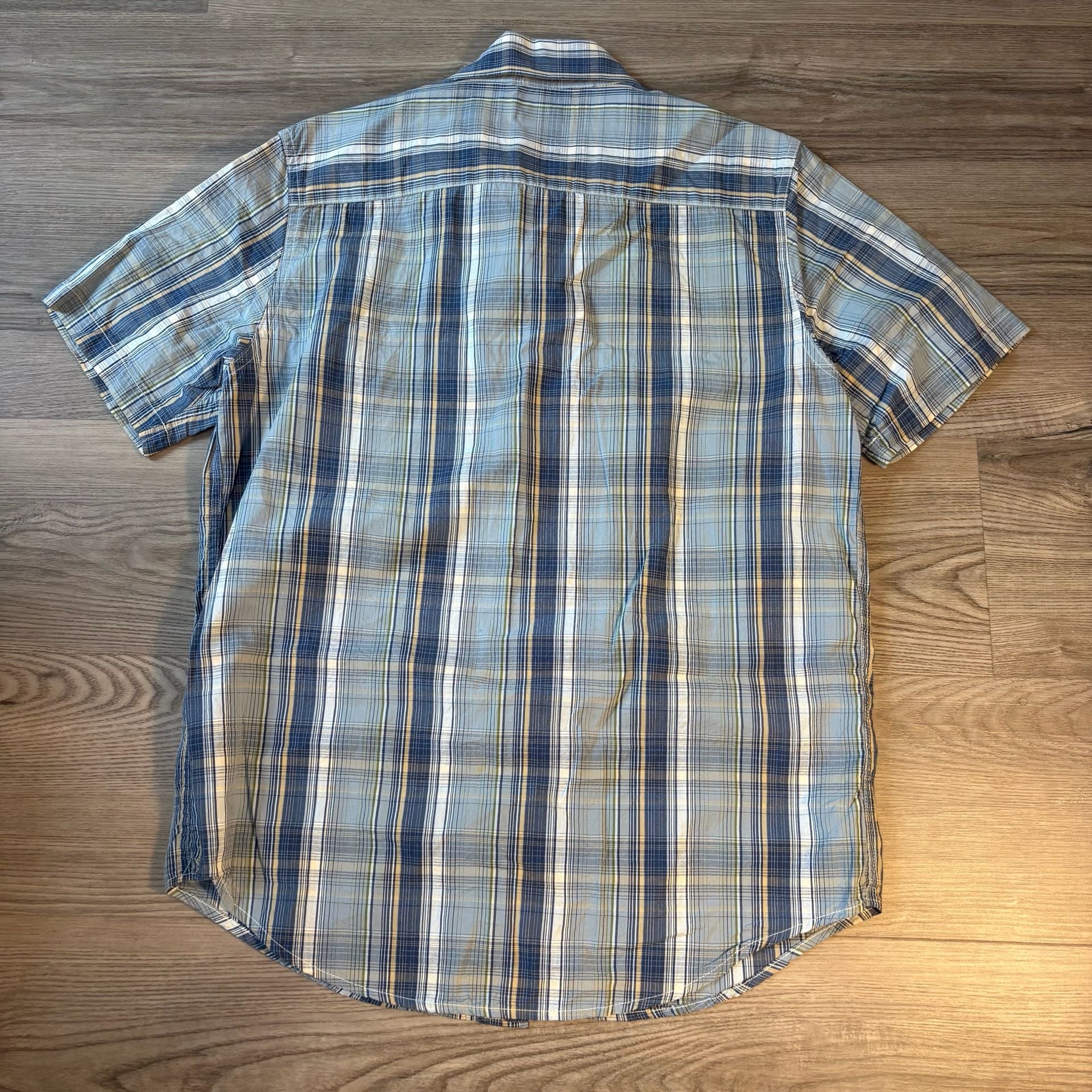 Urban Pipeline Short Sleeve Plaid Button Down Shirt 4
