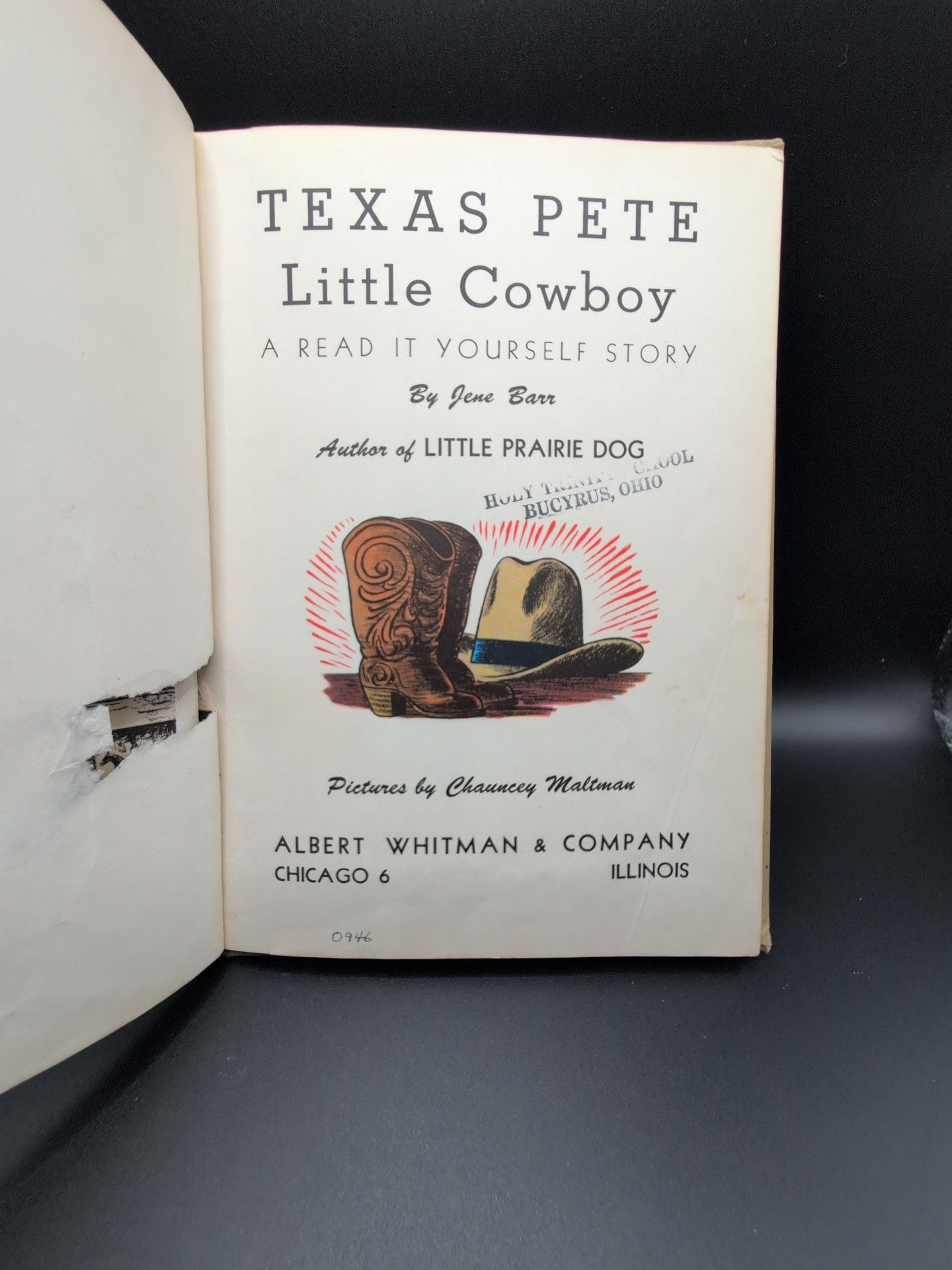 Texas Pete, Little Cowboy: A Read It Yourself Story by Jene Barr 4