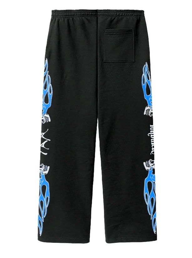 Von Dutch x Young Thug YSL Flame Graphic Sweatpants 2