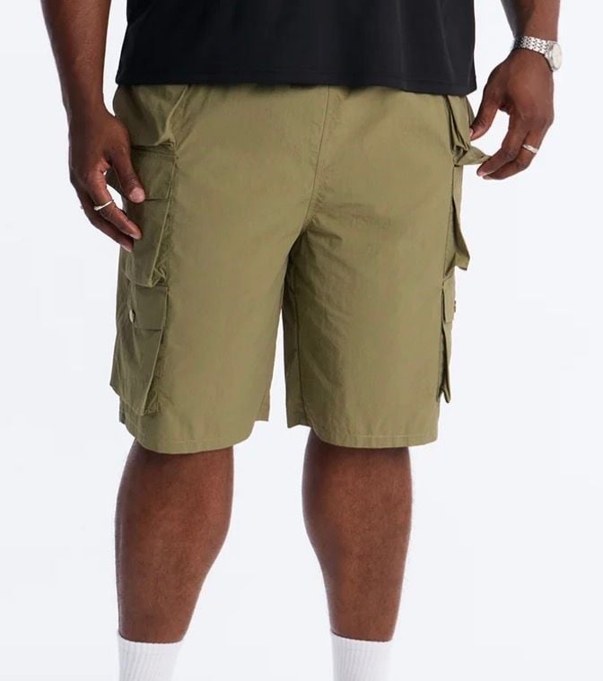 Multipocket Love Cargo Short - Olive 1