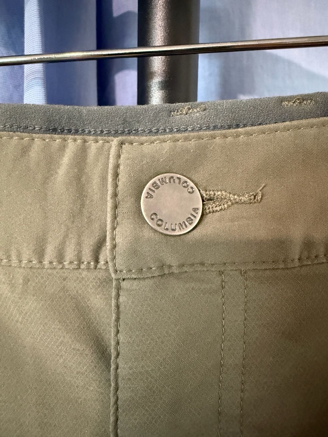 Columbia Men's Outdoor Hiking Utility Shorts Olive Green Size 38 12