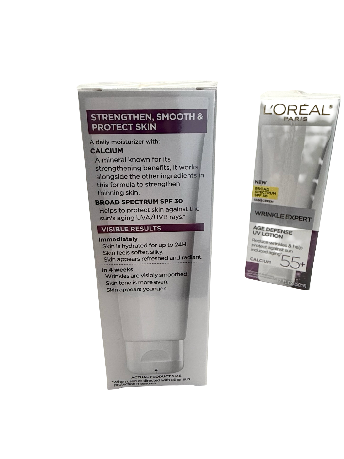 L'Oreal Paris Wrinkle Expert 55+ Age Defense UV Lotion SPF 30, 1.7 fl oz 3