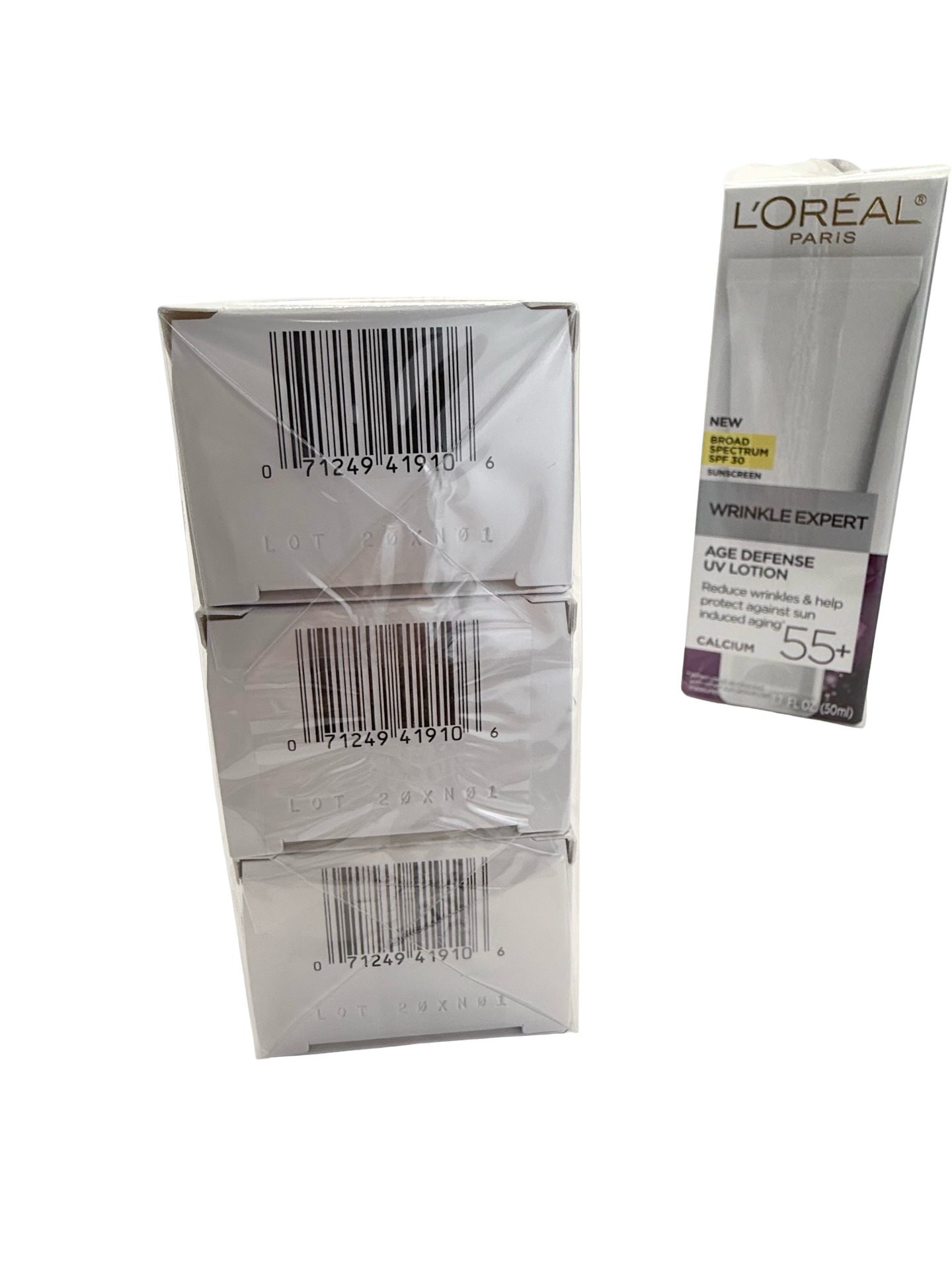 L'Oreal Paris Wrinkle Expert 55+ Age Defense UV Lotion SPF 30, 1.7 fl oz 4