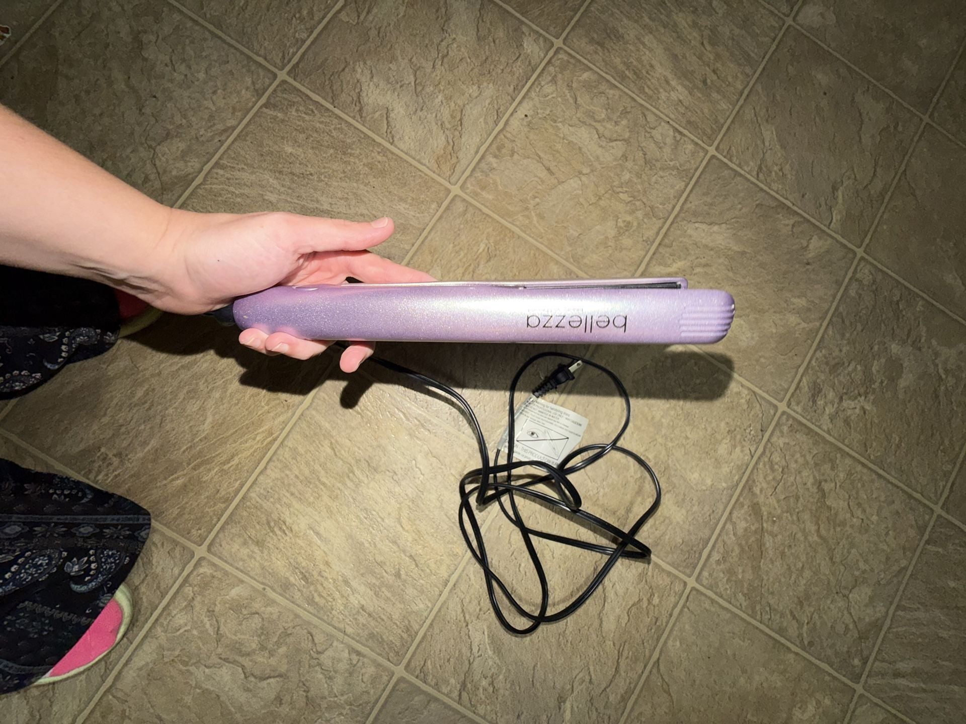 Bellezza Beauty & Beyond Hair Straightener Flat Iron Model O03 Purple 3