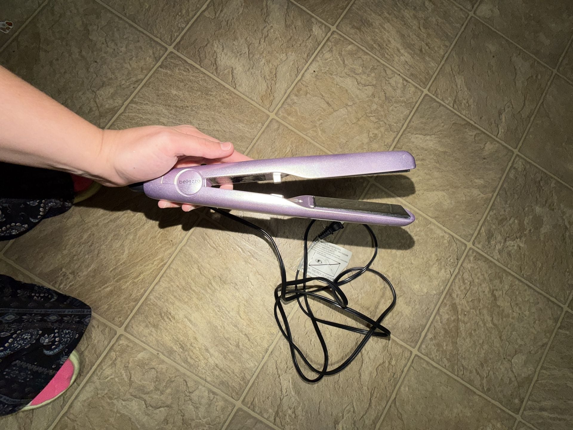 Bellezza Beauty & Beyond Hair Straightener Flat Iron Model O03 Purple 4
