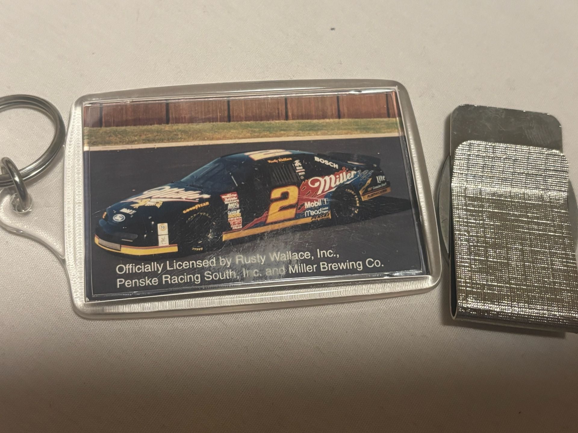 Vintage Rusty Wallace Miller Lite NASCAR Memorabilia Collection Lot (21 pieces) 8