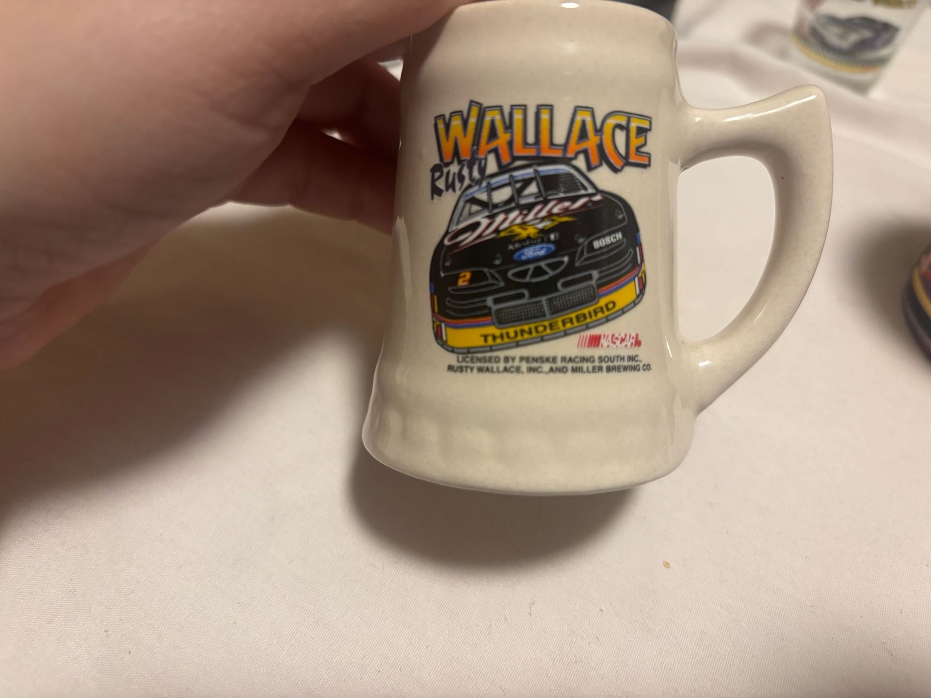 Vintage Rusty Wallace Miller Lite NASCAR Memorabilia Collection Lot (21 pieces) 15