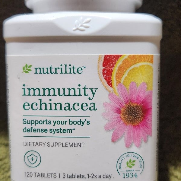 Nutrilite Immunity Echinacea Dietary Supplement, 120 Tablets