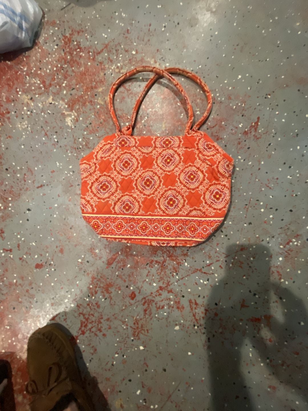 Vera Bradley Morgan Tote Bag in Paprika Pattern 1