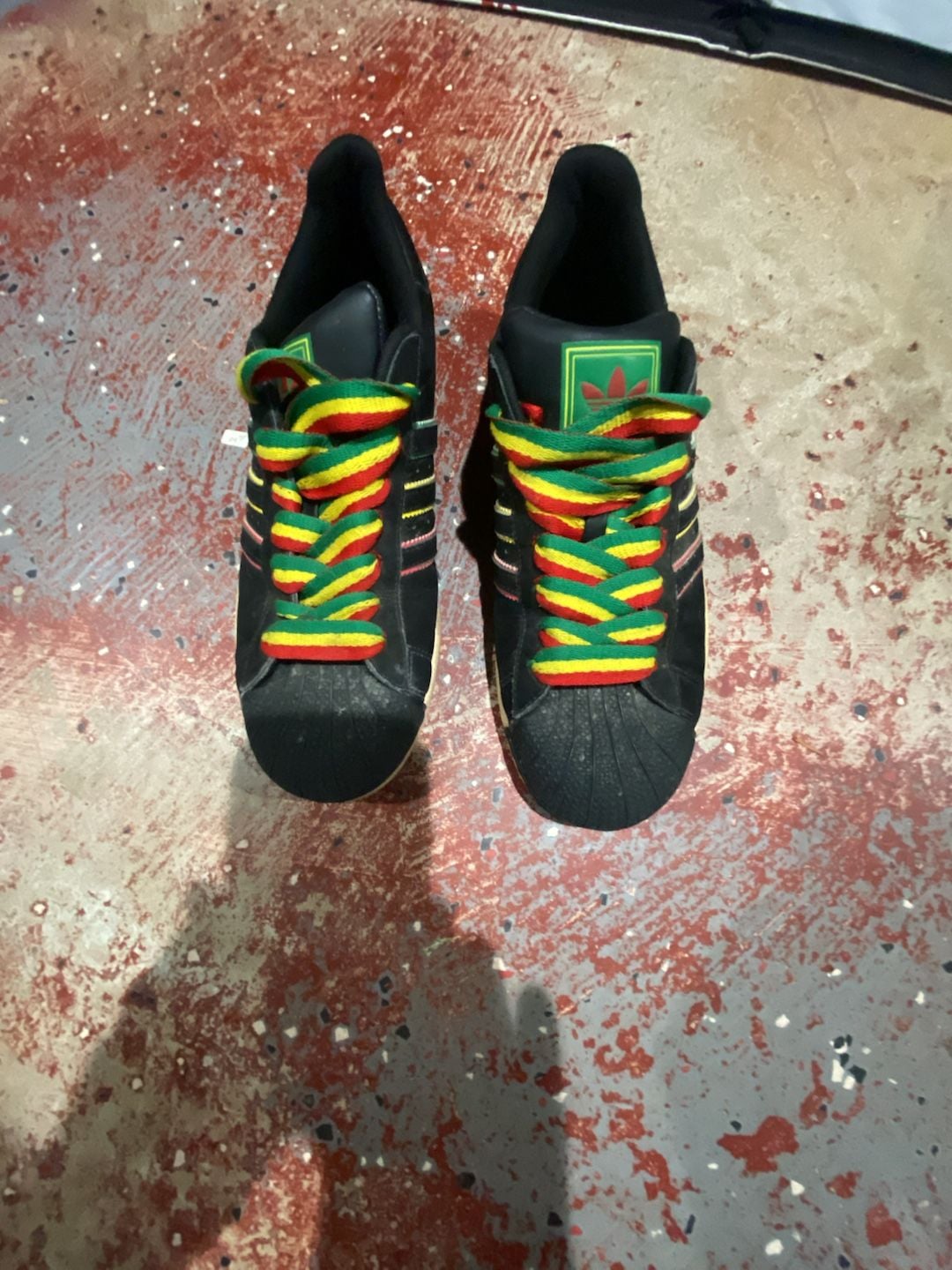 Adidas Superstar II Rasta Black Hemp Sneakers 2