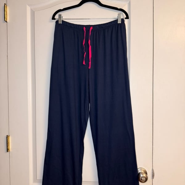 4WBW Navy Sleepwear Set Pajama Pants