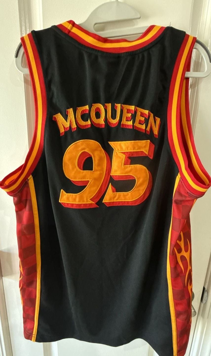 Lightning McQueen Radiator Springs Basketball Jersey 4