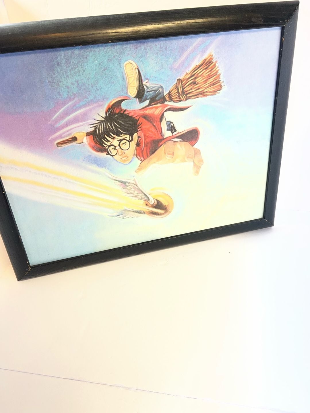Vintage 2000 Harry Potter Quidditch Canvas Wall Art – Warner Bros Licensed 1