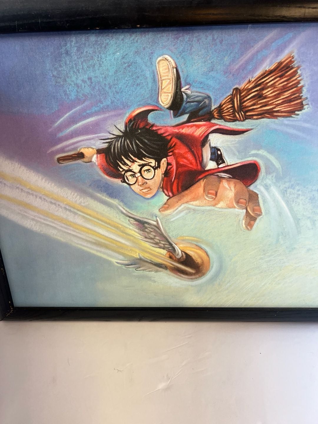 Vintage 2000 Harry Potter Quidditch Canvas Wall Art – Warner Bros Licensed 7