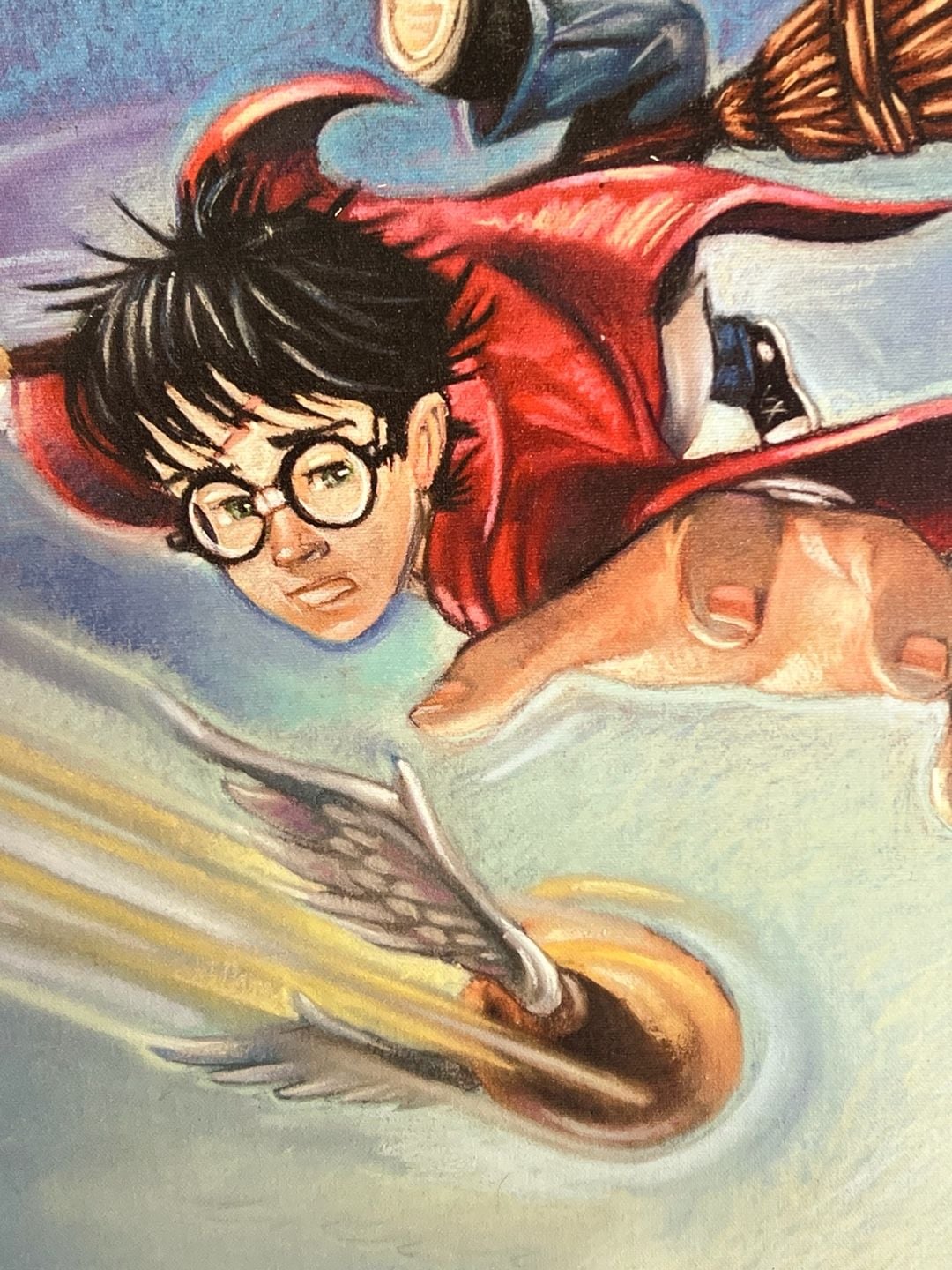 Vintage 2000 Harry Potter Quidditch Canvas Wall Art – Warner Bros Licensed 8